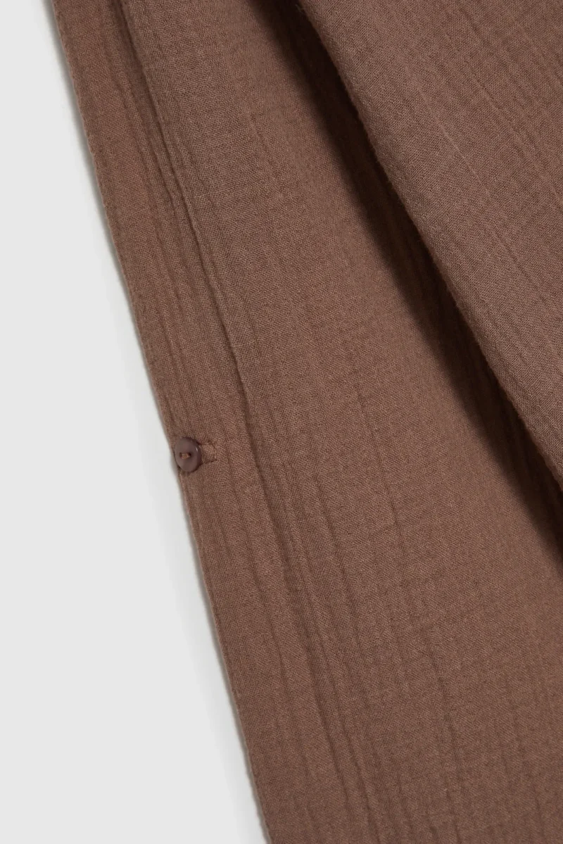 Camisa De Mujer Z-KO-4800 COFFEE - Imagen 6