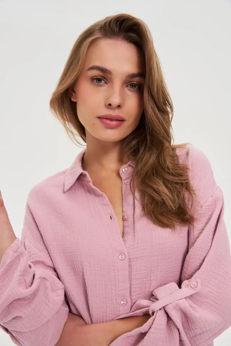Camisa De Mujer Z-KO-4800 L.PINK - Imagen 2