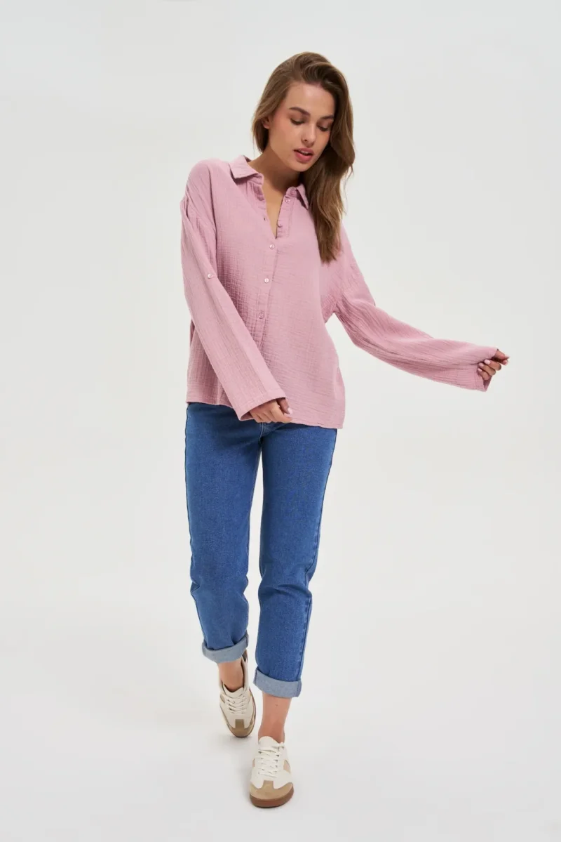 Camisa De Mujer Z-KO-4800 L.PINK - Imagen 3