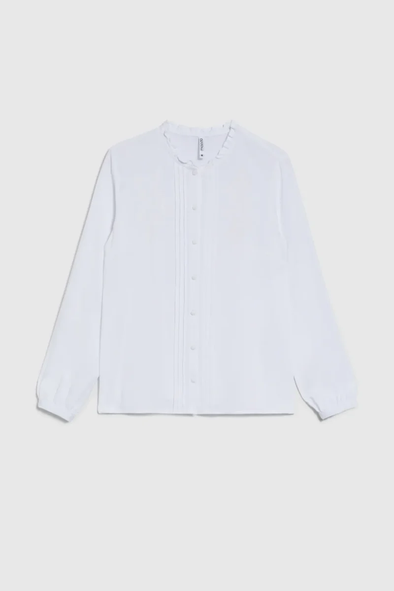 Camisa De Mujer Z-KO-4801 WHITE - Imagen 5