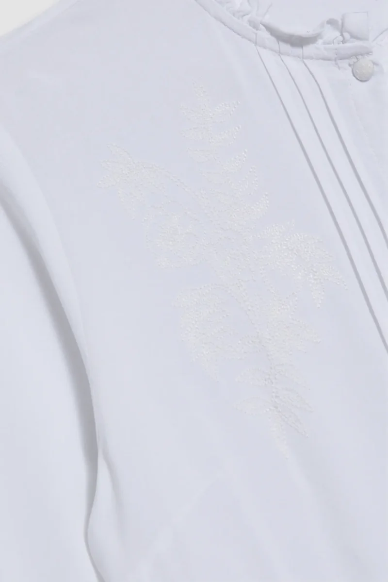Camisa De Mujer Z-KO-4801 WHITE - Imagen 6