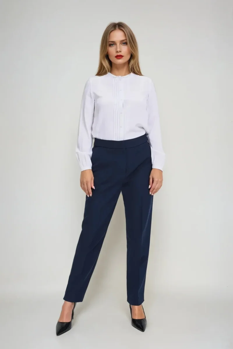 Camisa De Mujer Z-KO-4801 WHITE - Imagen 2
