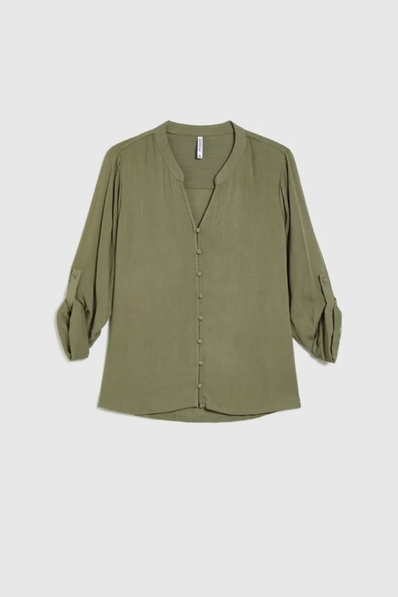 Camisa De Mujer Z-KO-4802 OLIVE