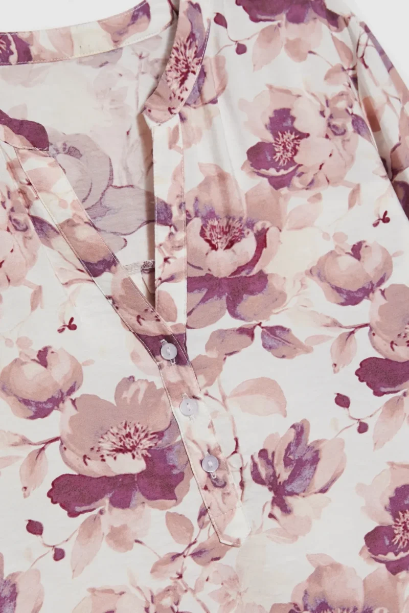 Camisa De Mujer Z-KO-4803 OFF WHITE - Imagen 7