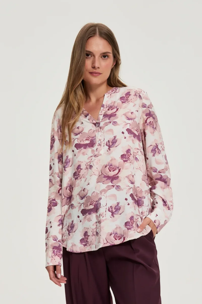 Camisa De Mujer Z-KO-4803 OFF WHITE