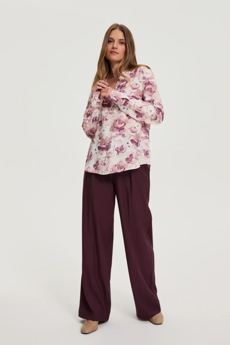 Camisa De Mujer Z-KO-4803 OFF WHITE - Imagen 2