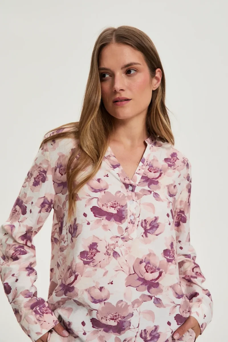 Camisa De Mujer Z-KO-4803 OFF WHITE - Imagen 3