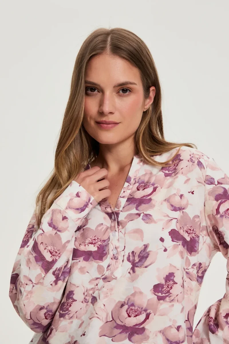 Camisa De Mujer Z-KO-4803 OFF WHITE - Imagen 4