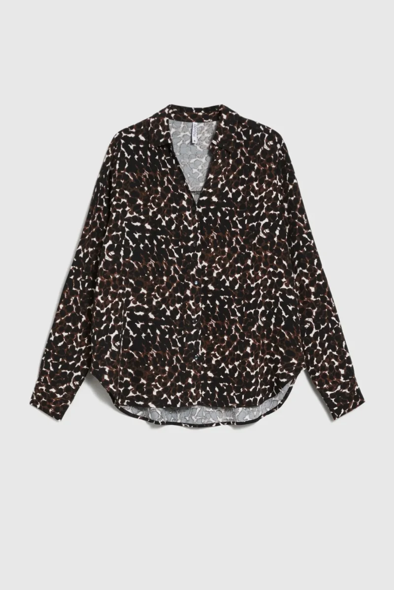 Camisa De Mujer Z-KO-4804 BROWN