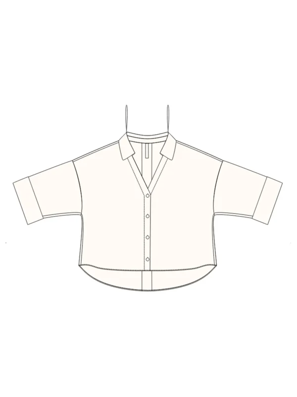 Camisa De Mujer Z-KO-4805 OFF WHITE