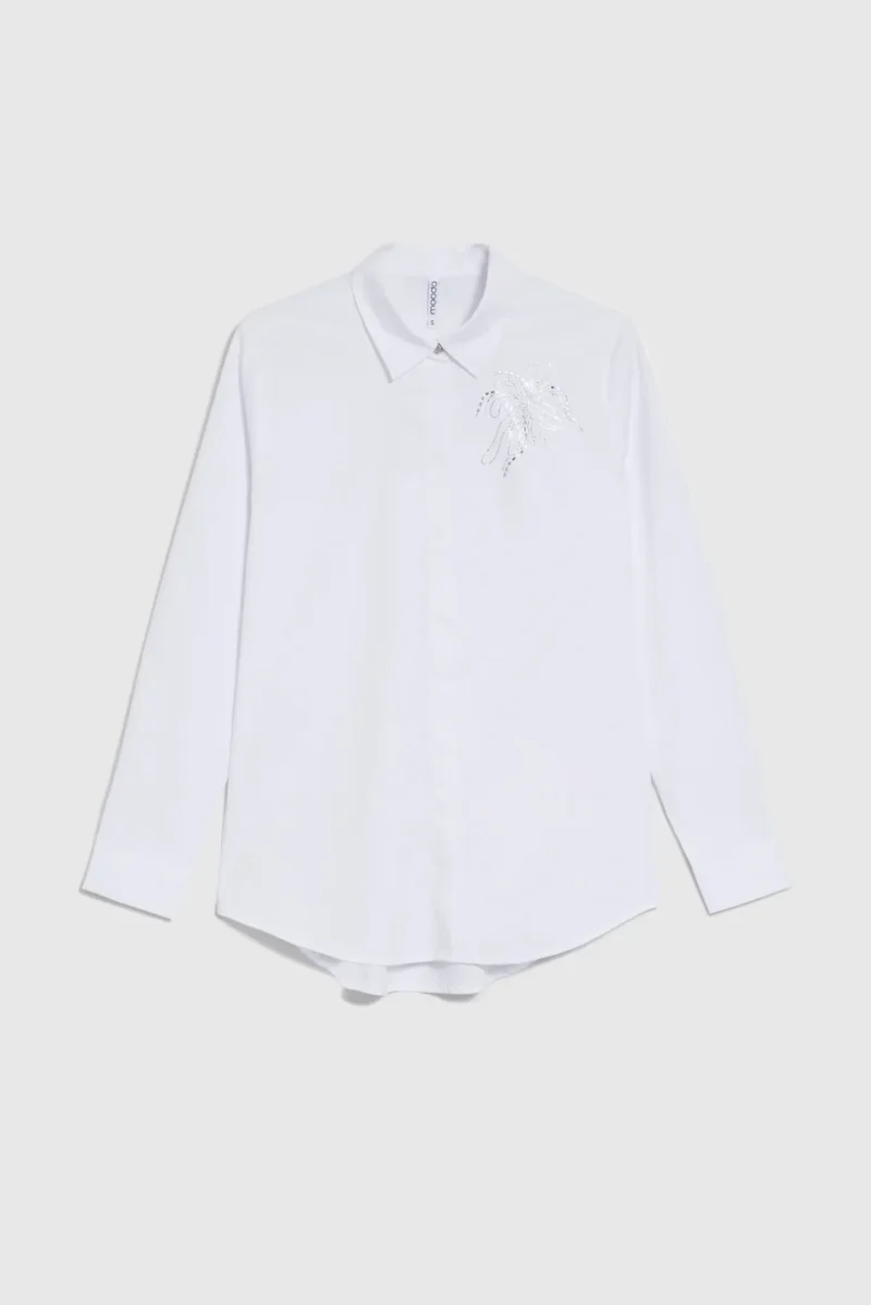 Camisa De Mujer Z-KO-4812 WHITE - Imagen 5