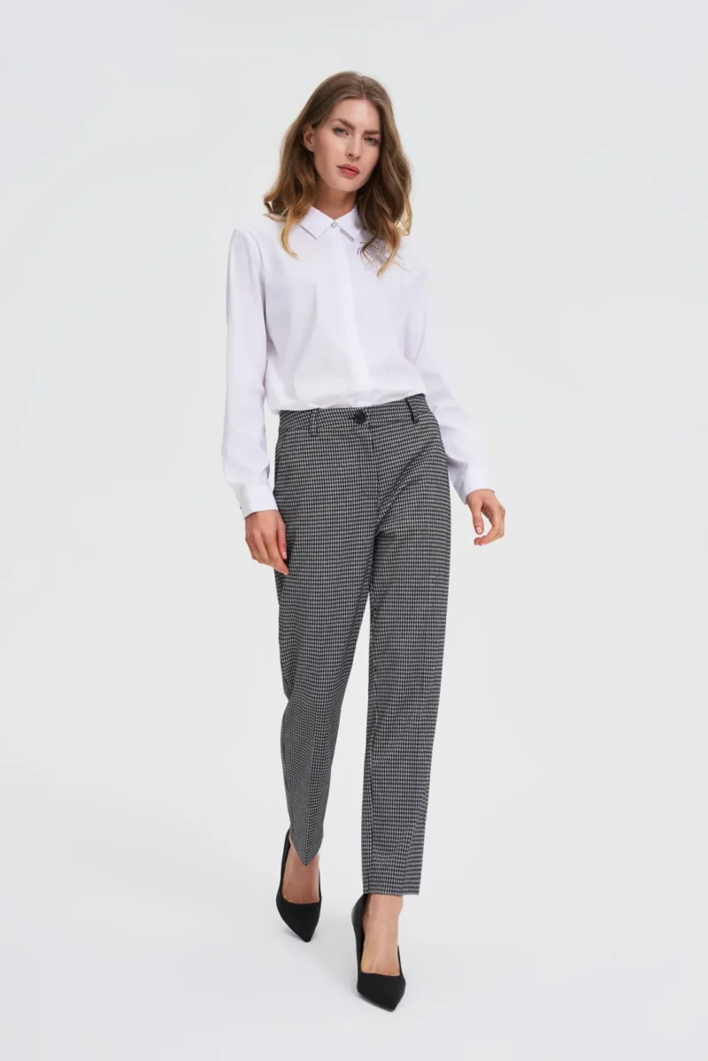 Camisa De Mujer Z-KO-4812 WHITE - Imagen 3