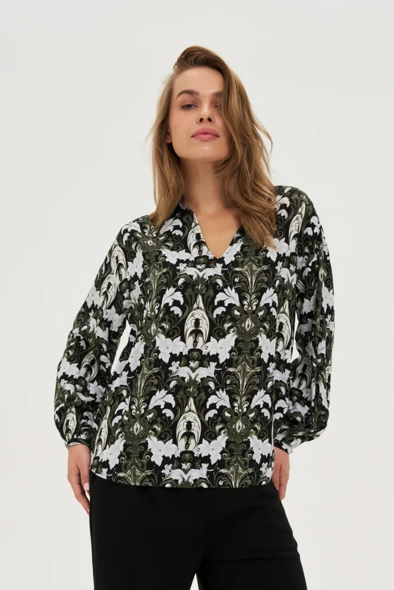 Camisa De Mujer Z-KO-4816 D.OLIVE