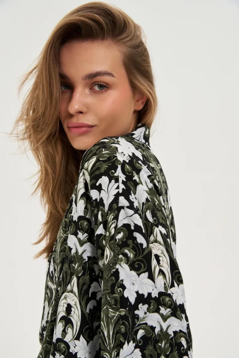 Camisa De Mujer Z-KO-4816 D.OLIVE - Imagen 3