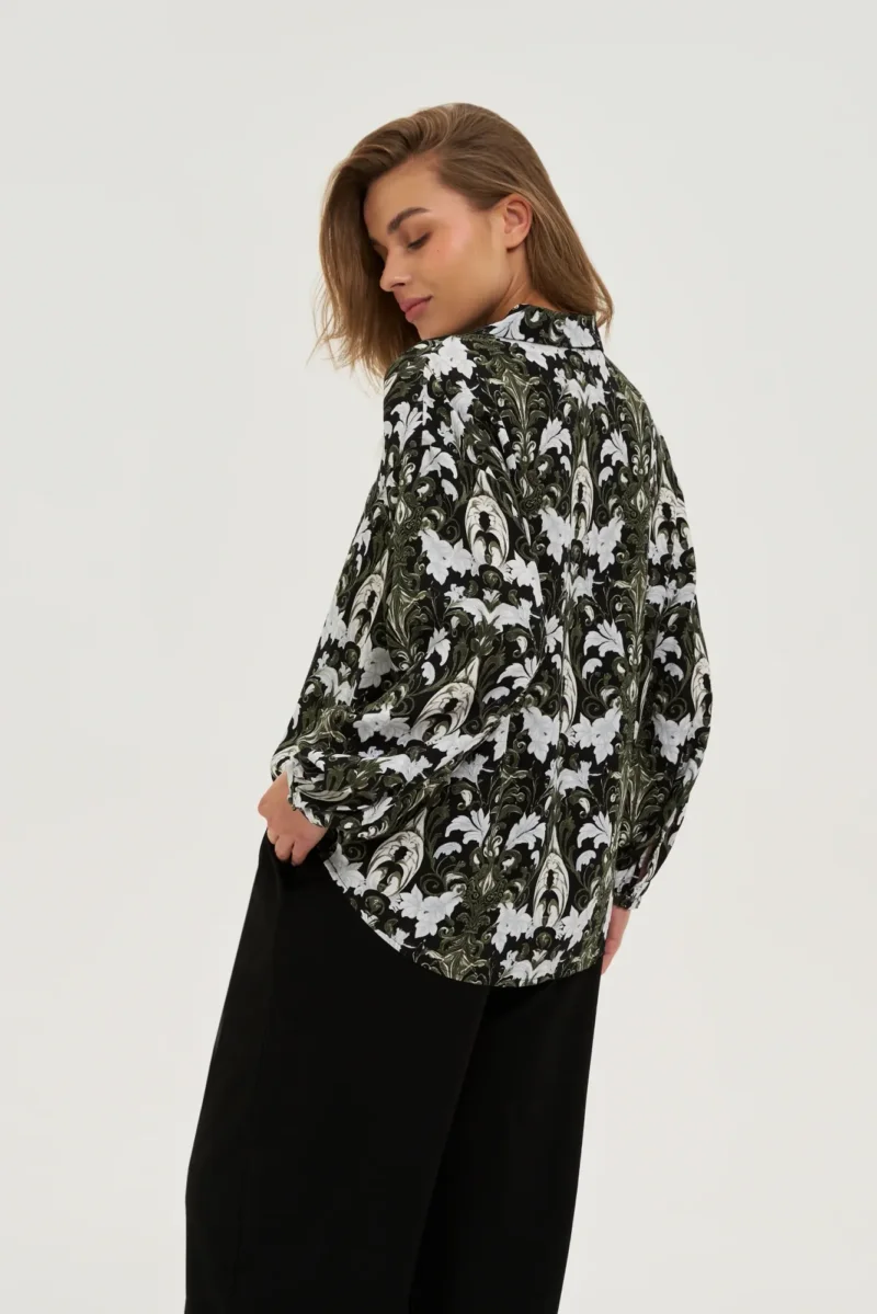 Camisa De Mujer Z-KO-4816 D.OLIVE - Imagen 4