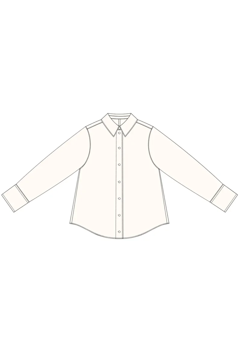 Camisa De Mujer Z-KO-4817 OFF WHITE