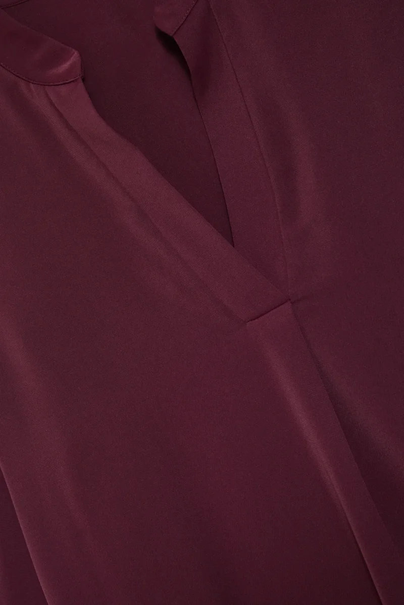 Camisa De Mujer Z-KO-4819 BURGUNDY - Imagen 7