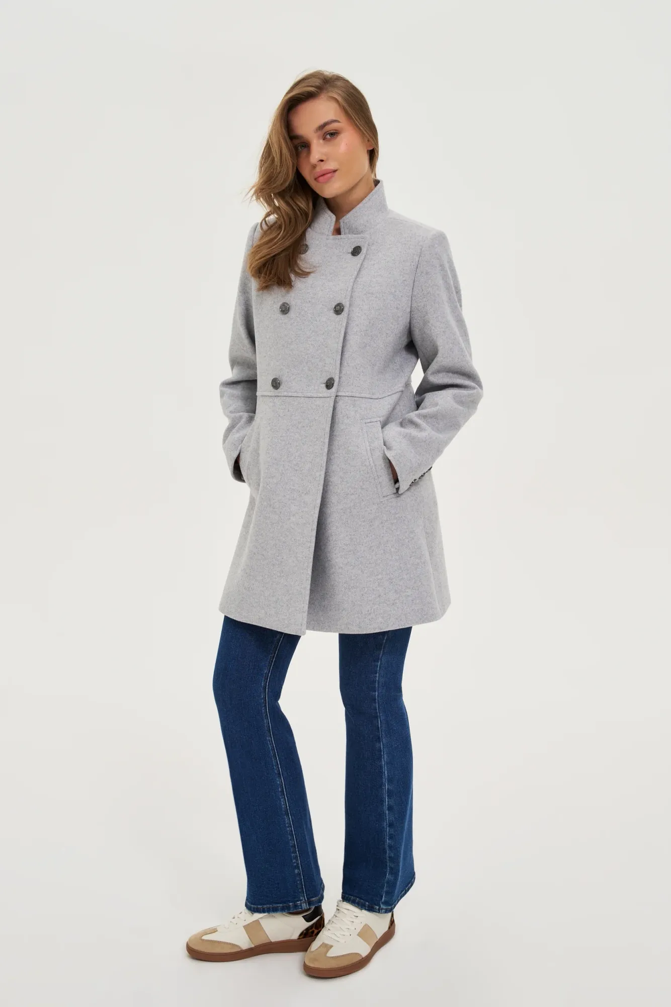 Chaqueta De Mujer Z-KU-4815 GREY MEL