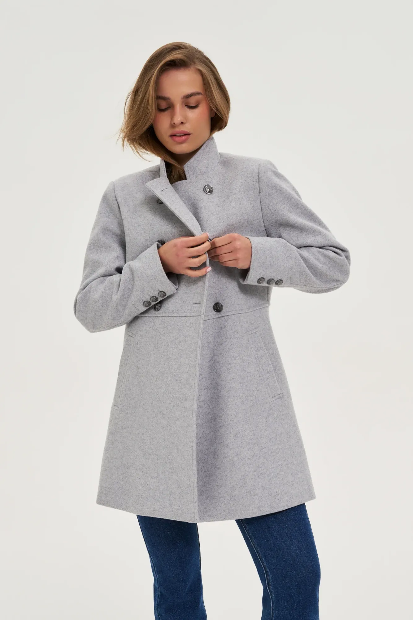 Chaqueta De Mujer Z-KU-4815 GREY MEL - Imagen 4