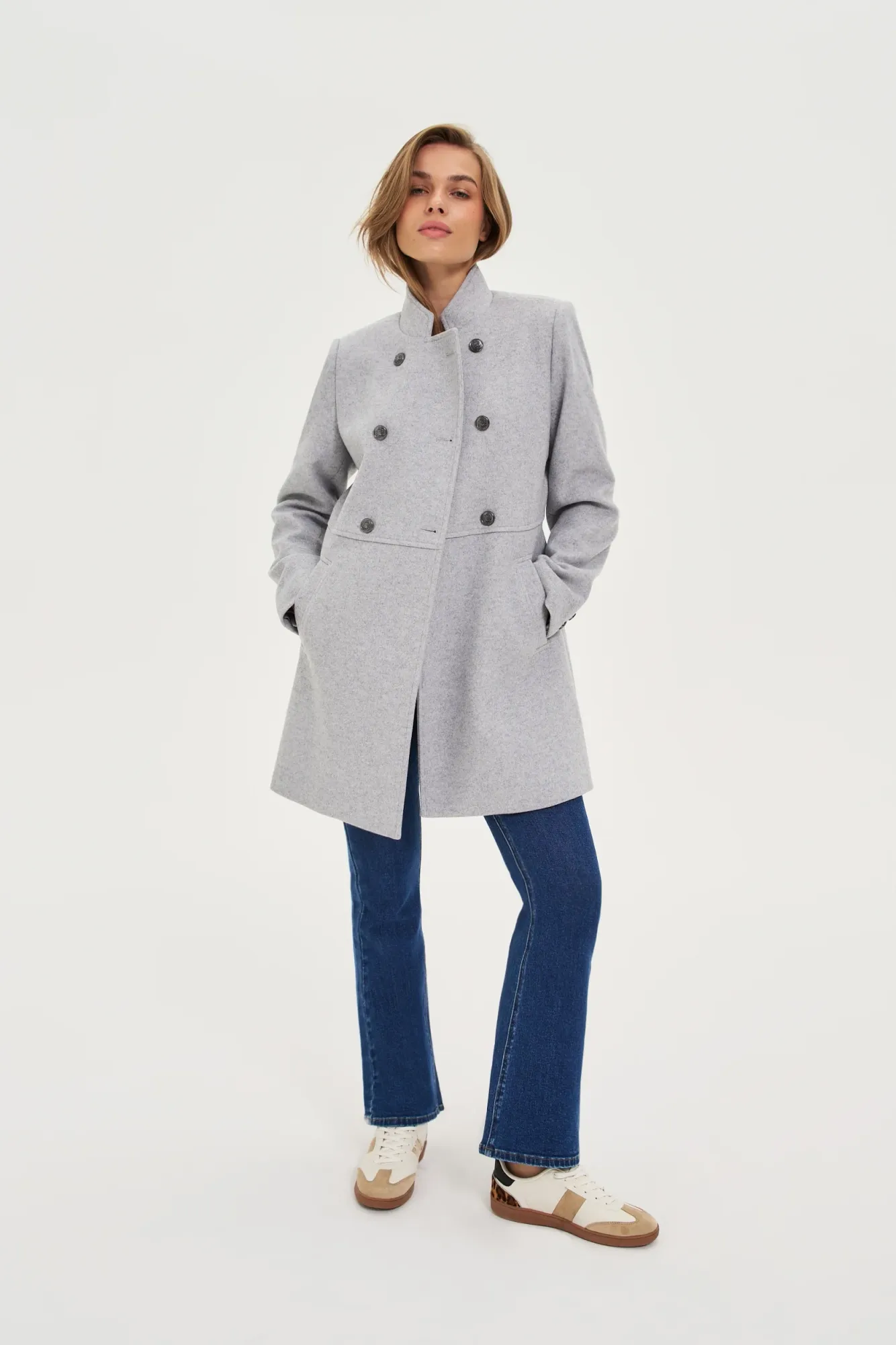 Chaqueta De Mujer Z-KU-4815 GREY MEL - Imagen 5