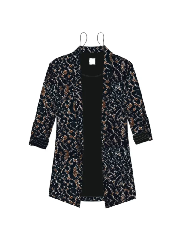 Chaqueta De Mujer Z-MR-4801 BLACK