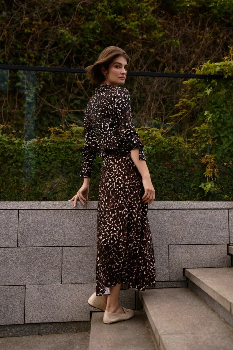 Falda De Mujer Z-SC-4804 BROWN - Imagen 4