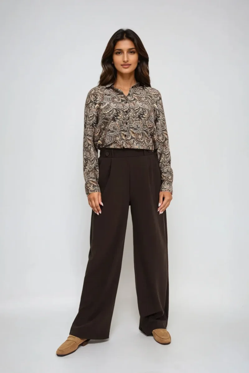 Pantalones De Mujer Z-SP-4805 BROWN