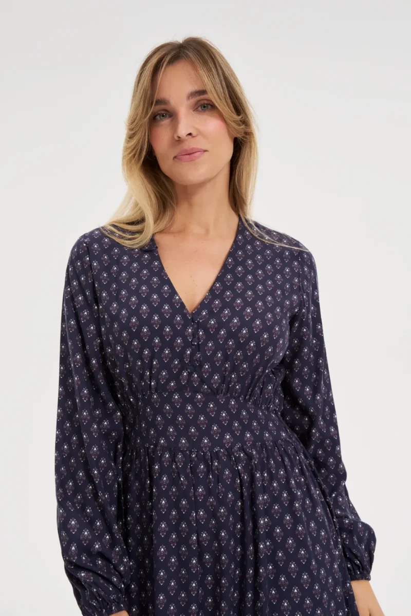 Vestido De Mujer Z-SU-4800 NAVY - Imagen 2