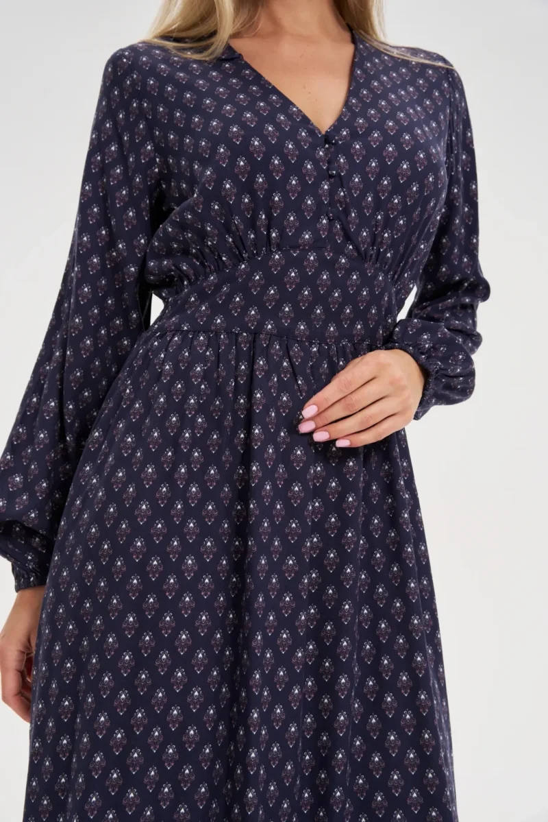 Vestido De Mujer Z-SU-4800 NAVY - Imagen 4