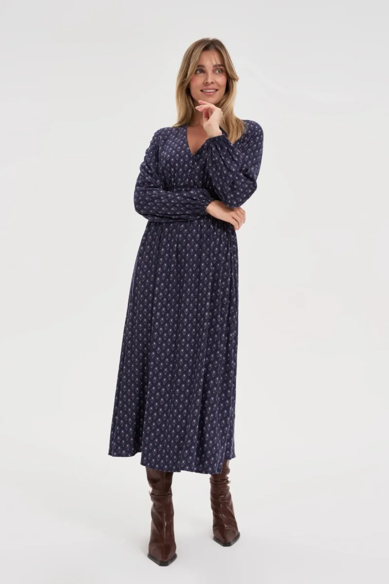 Vestido De Mujer Z-SU-4800 NAVY - Imagen 5