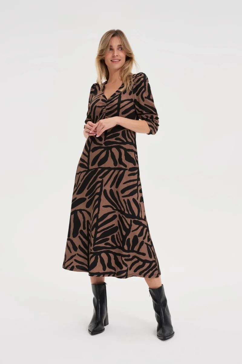Vestido De Mujer Z-SU-4802 COFFEE