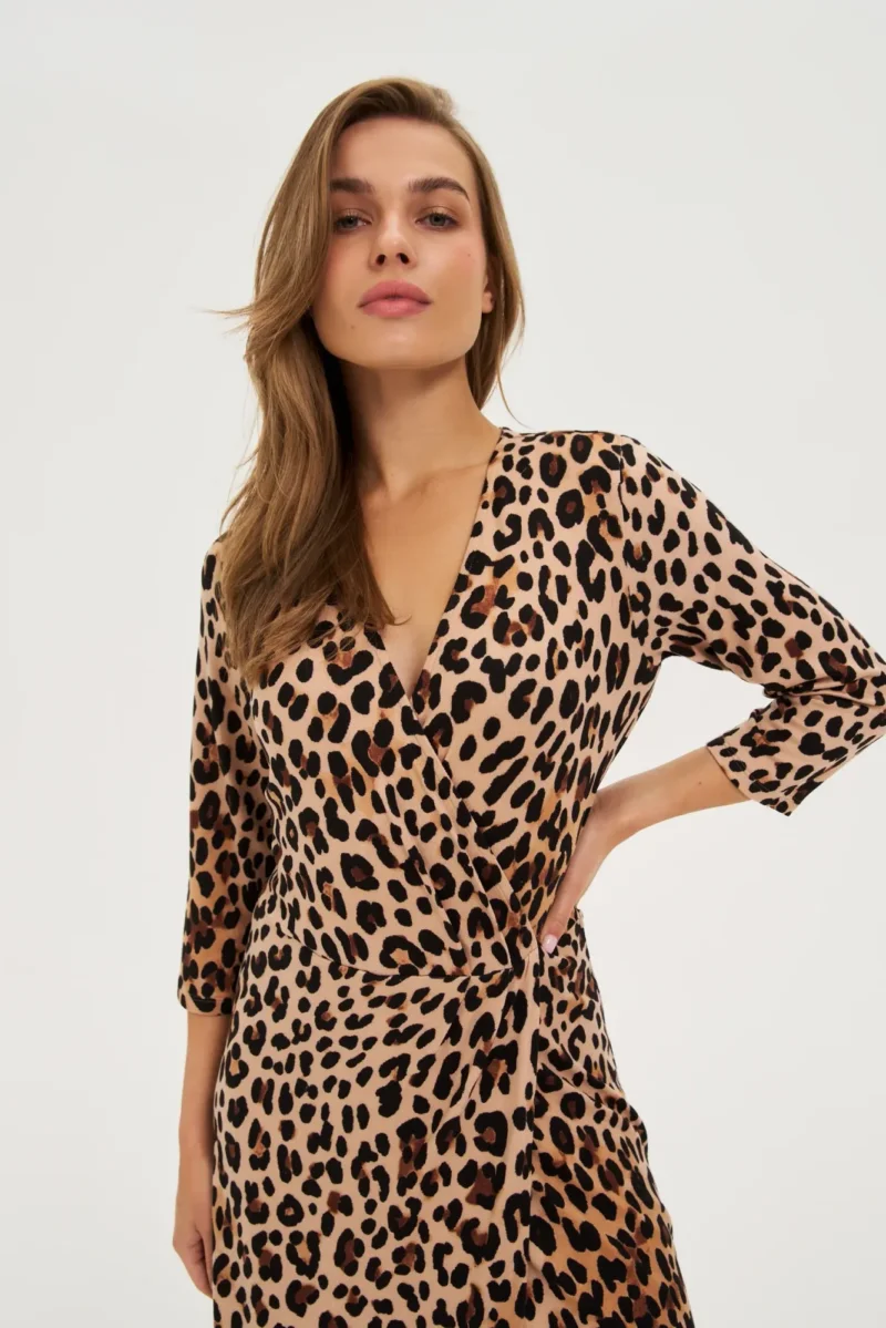 Vestido De Mujer Z-SU-4808 BEIGE - Imagen 5