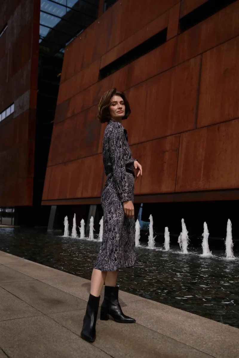 Vestido De Mujer Z-SU-4815 L.GREY - Imagen 4