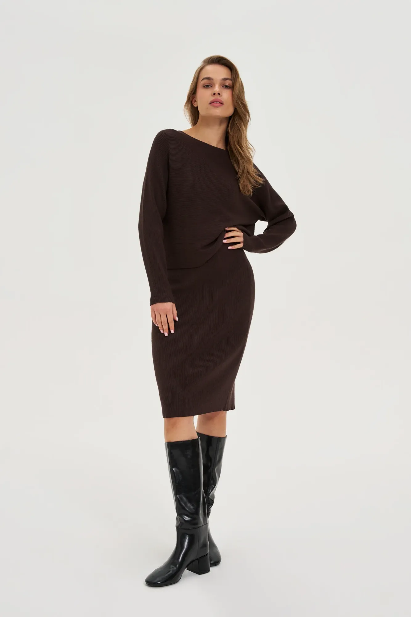 Jersey De Mujer Z-SW-4801 BROWN - Imagen 2
