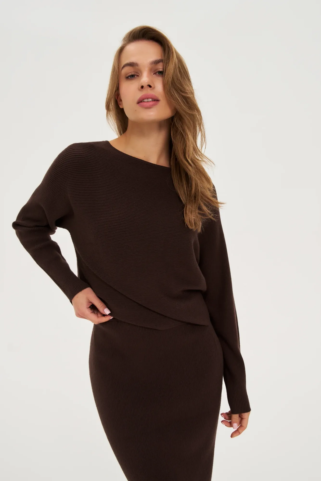 Jersey De Mujer Z-SW-4801 BROWN - Imagen 4