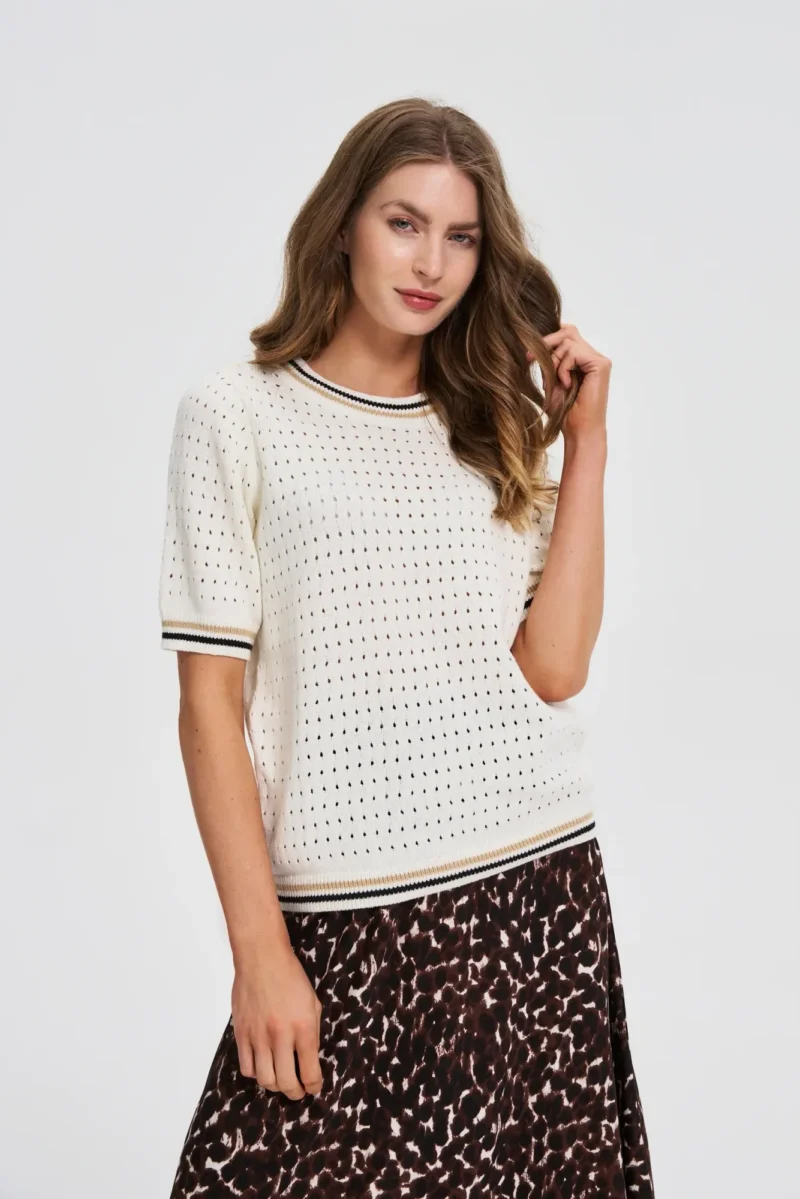 Jersey De Mujer Z-SW-4805 OFF WHITE