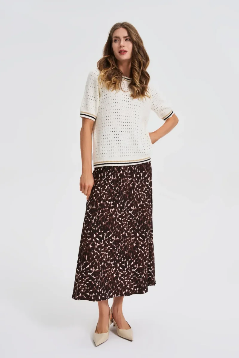 Jersey De Mujer Z-SW-4805 OFF WHITE - Imagen 3