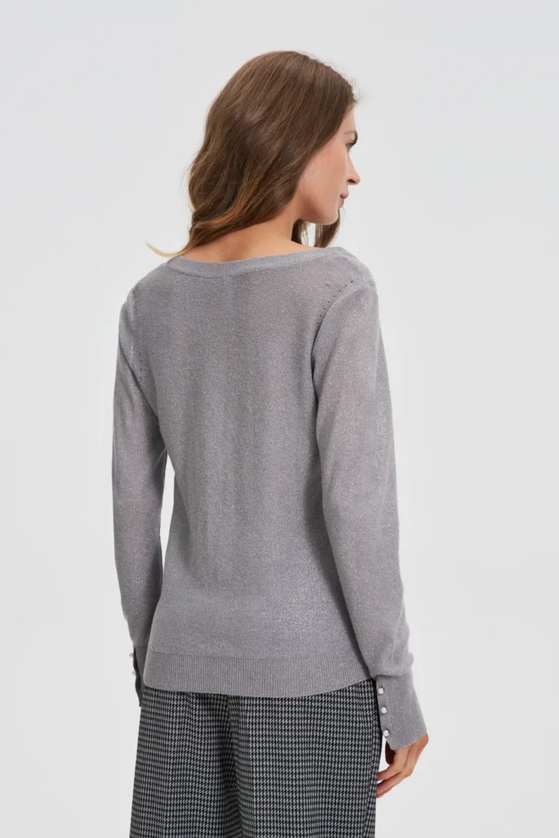 Jersey De Mujer Z-SW-4807 L.GREY MEL - Imagen 3