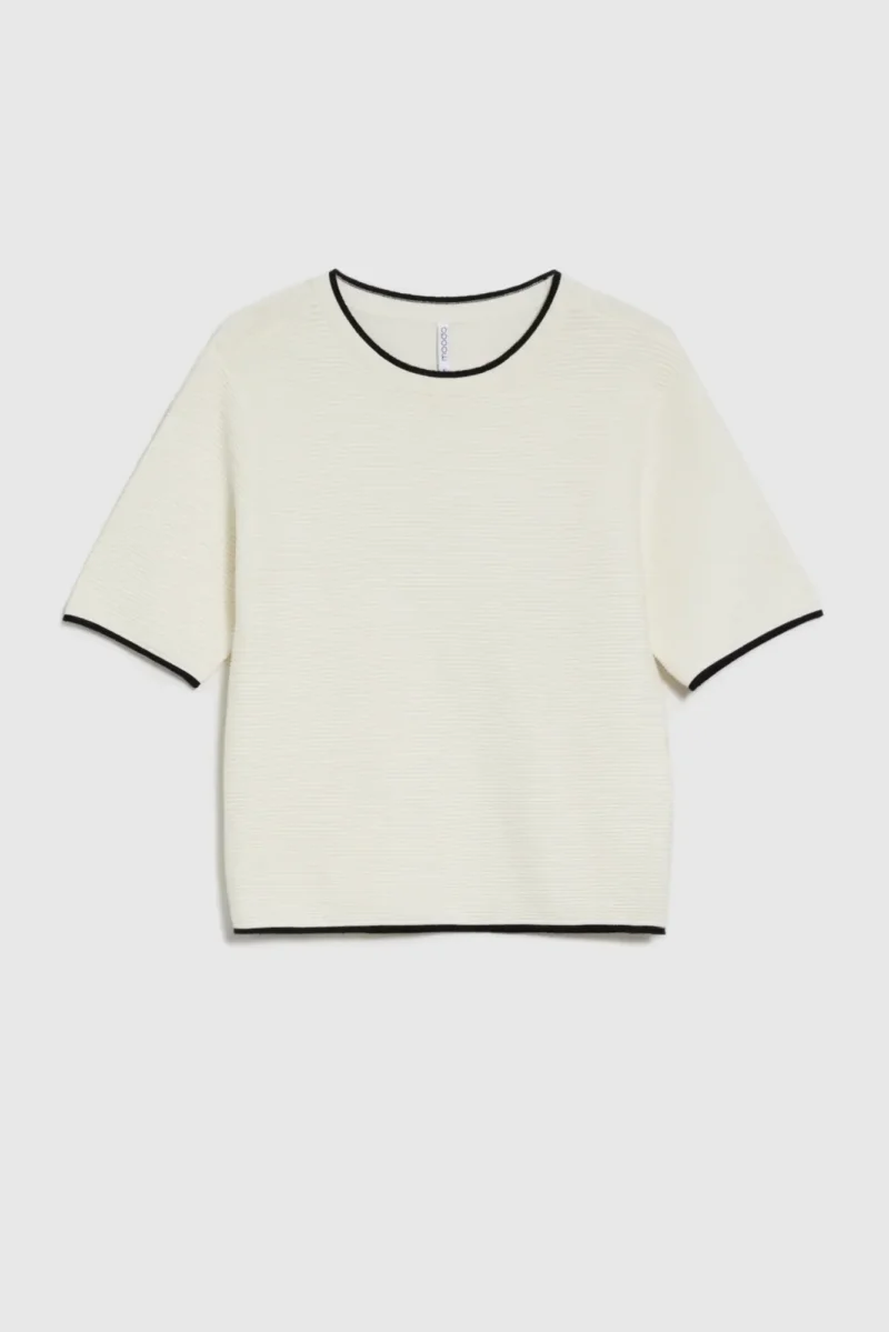 Jersey De Mujer Z-SW-4815 OFF WHITE - Imagen 5