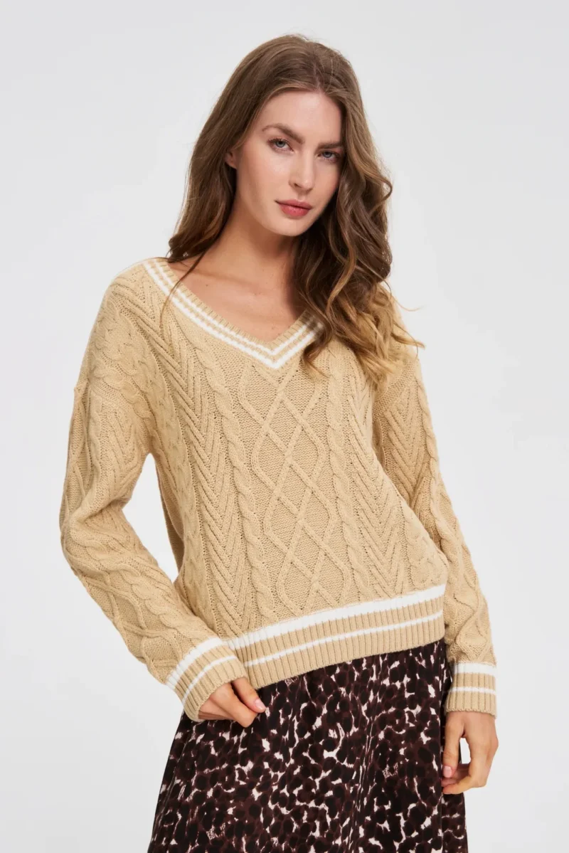 Jersey De Mujer Z-SW-4828 BEIGE