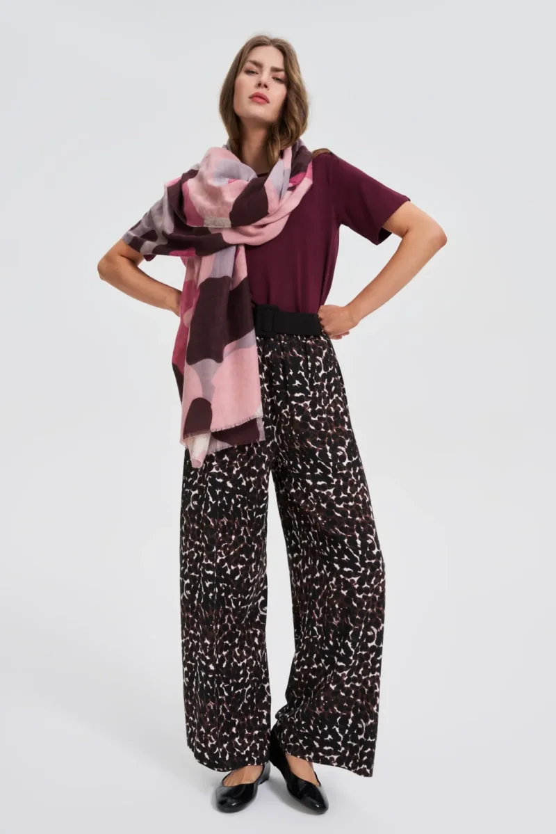Bufanda De Mujer Z-SZ-4802 BURGUNDY