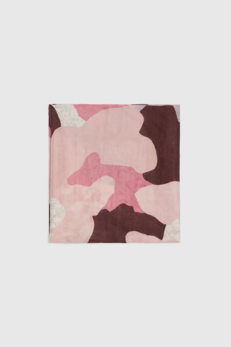 Bufanda De Mujer Z-SZ-4802 BURGUNDY - Imagen 4