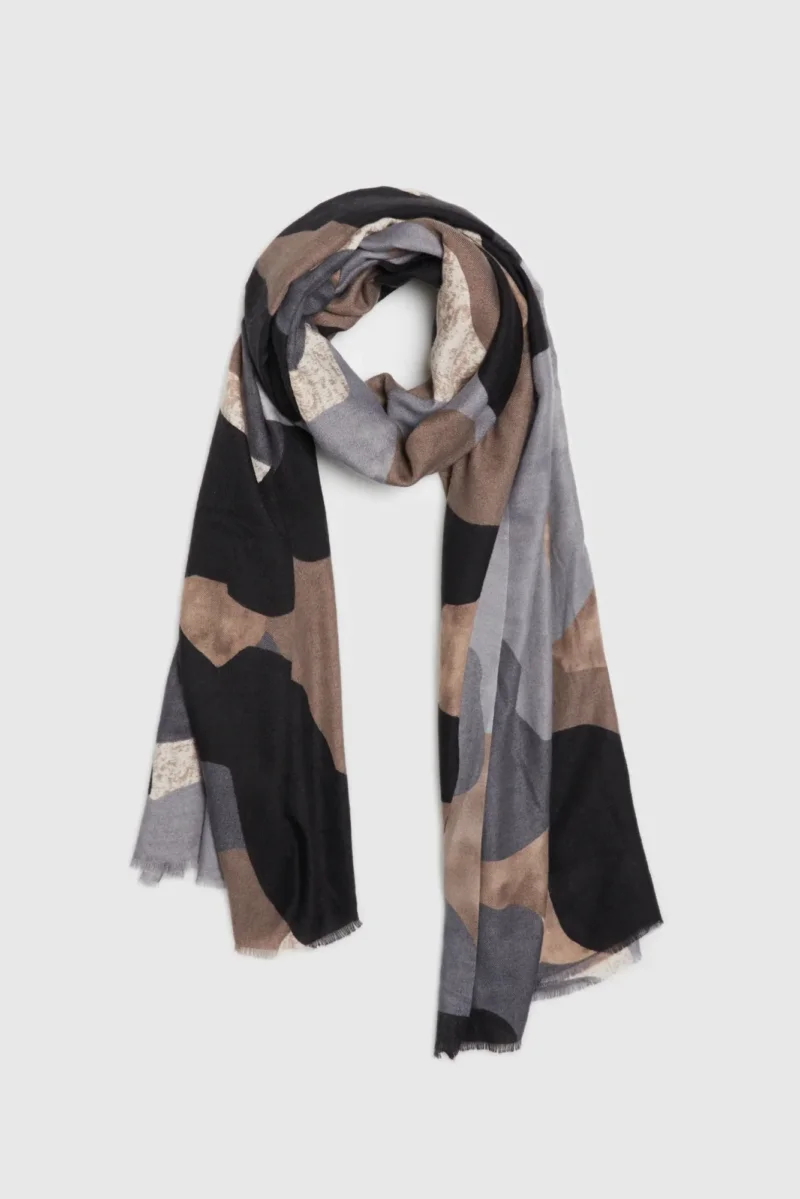 Bufanda De Mujer Z-SZ-4802 D.GREY - Imagen 3
