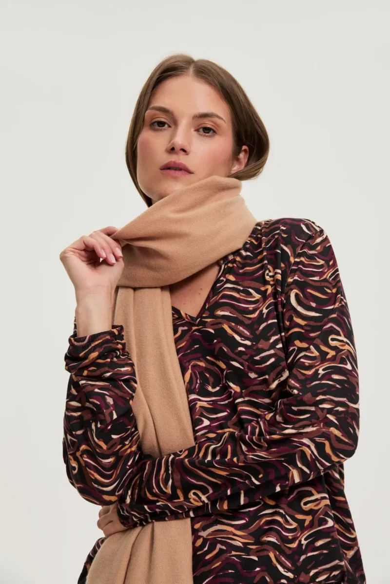 Bufanda De Mujer Z-SZ-4807 BEIGE