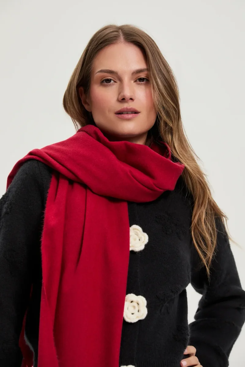 Bufanda De Mujer Z-SZ-4807 RED