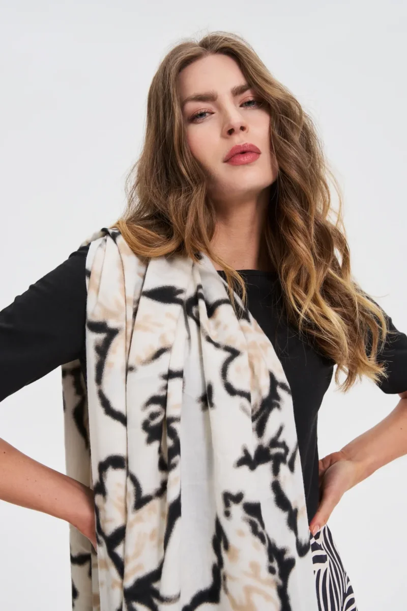 Bufanda De Mujer Z-SZ-4818 OFF WHITE - Imagen 2