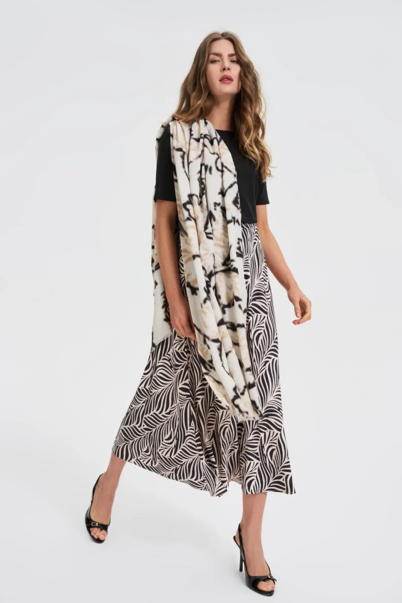 Bufanda De Mujer Z-SZ-4818 OFF WHITE