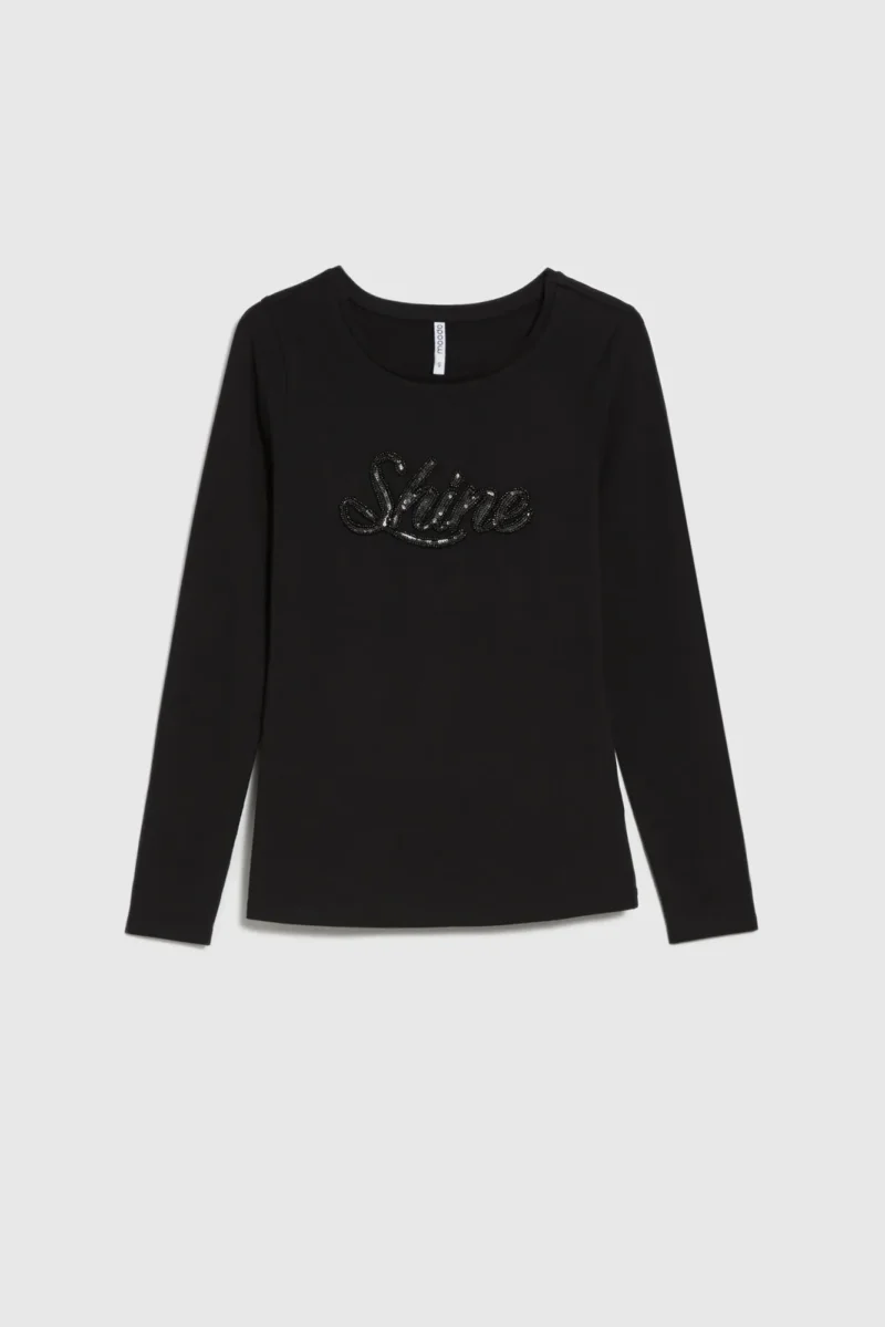 Camiseta Manga Larga De Mujer Z-TS-4800 BLACK - Imagen 5