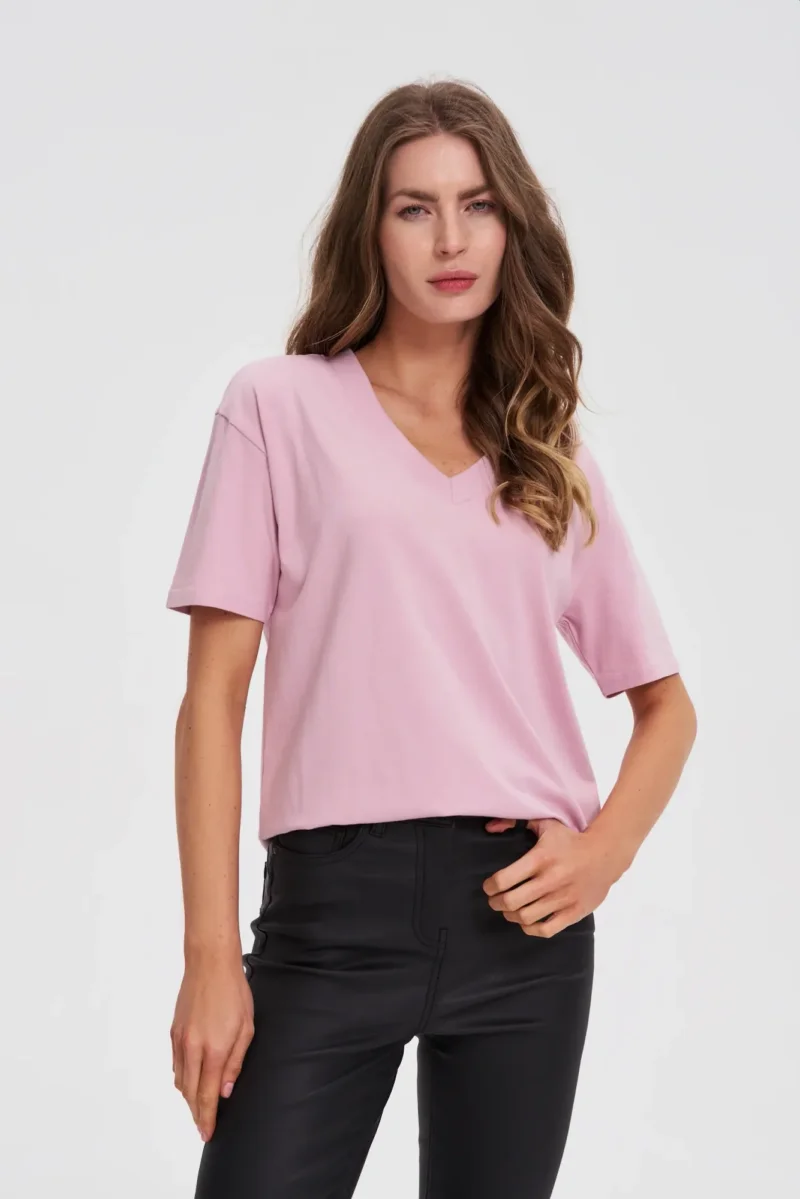 Camiseta Manga Corta De Mujer Z-TS-4801 L.PINK - Imagen 4