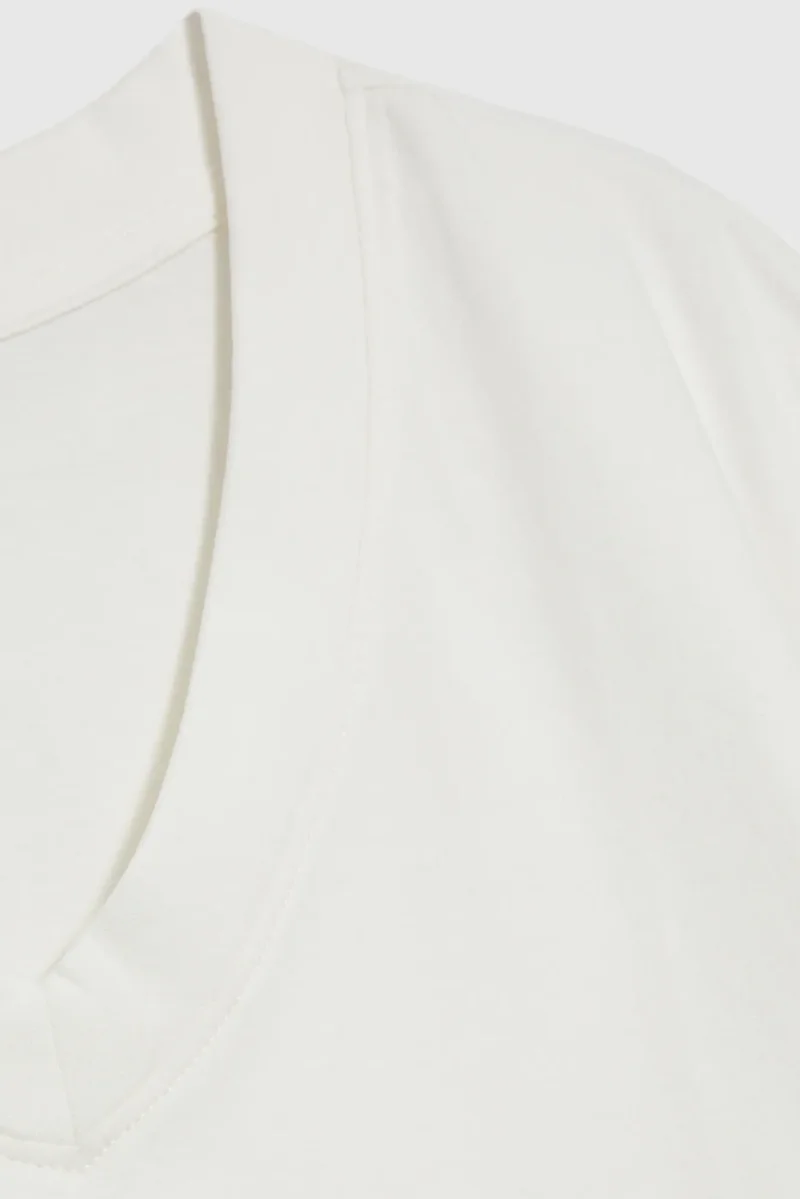 Camiseta Manga Corta De Mujer Z-TS-4801 OFF WHITE - Imagen 7